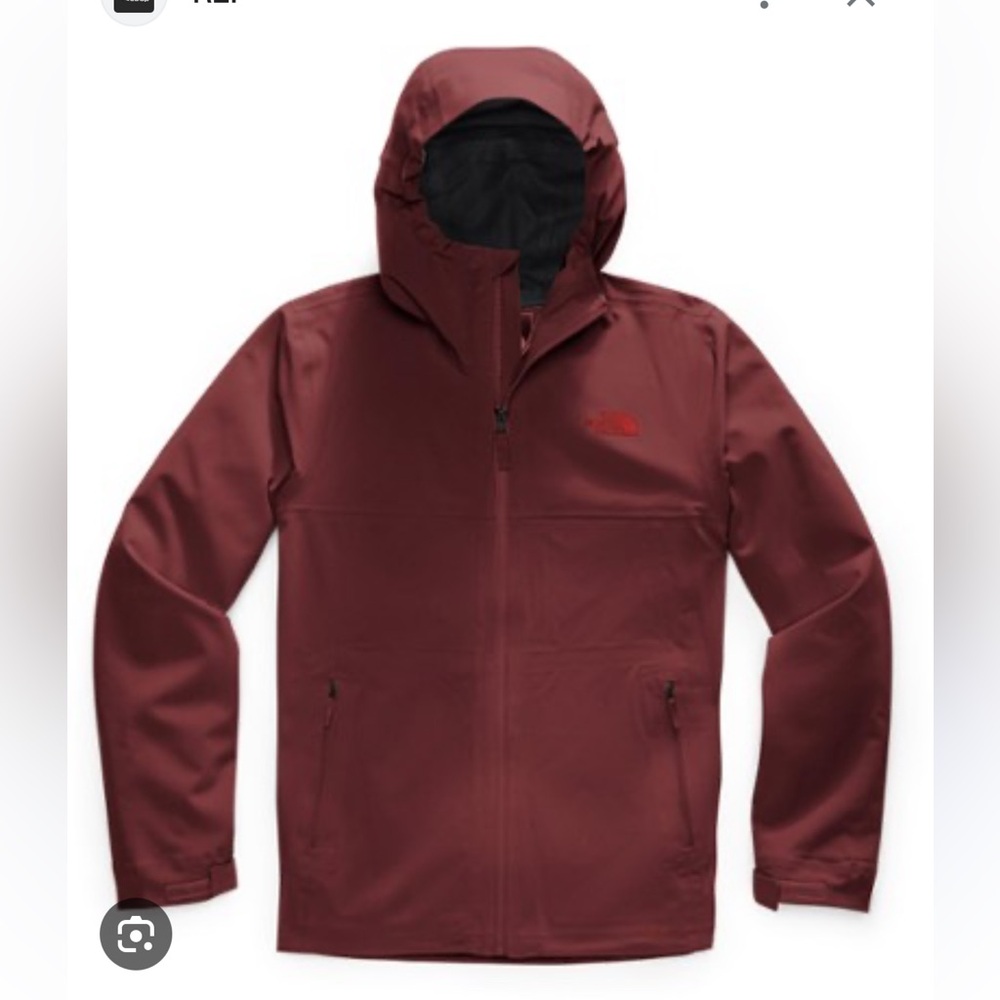 The North Face Men's Burgundy Jacket-size M (BNWT)